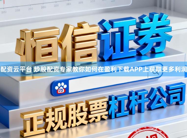配资云平台 炒股配资专家教你如何在盈利下载APP上获取更多利润
